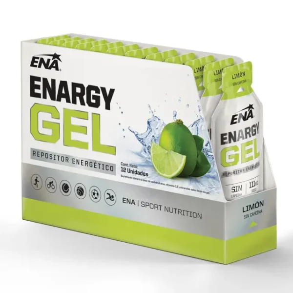 ENA ENARGY GEL 12 LIMON VAINILLA FRUTILLA