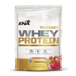 ENA WHEY PROTEIN TRUEMADE 1LB NEUTRO CHOCOLATE COOKIES FRUTILLA VAINILLA