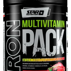 STAR NUTRITION IRON PACK MULTIVITAMIN FRUIT PUNCH