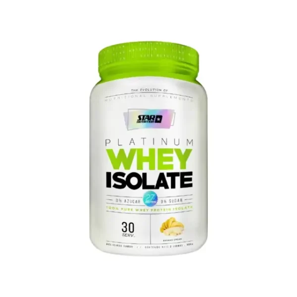 STAR NUTRITION WHEY ISOLATE 2LB BANANA CHOCOLATE FRUTILLA VAINILLA