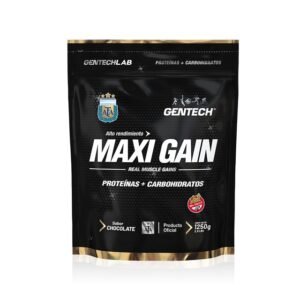 GENTECH MAXI GAIN 1250GRS CHOCOLATE VAINILLA