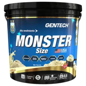 GENTECH WHEY PROTEIN 7900 3KG BALDE CHOCOLATE VAINILLA