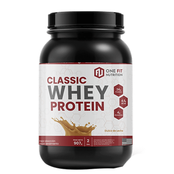 ON FIT CLASSIC WHEY PROTEIN 2LBS FRUTILLA CHOCOLATE VAINILLA
